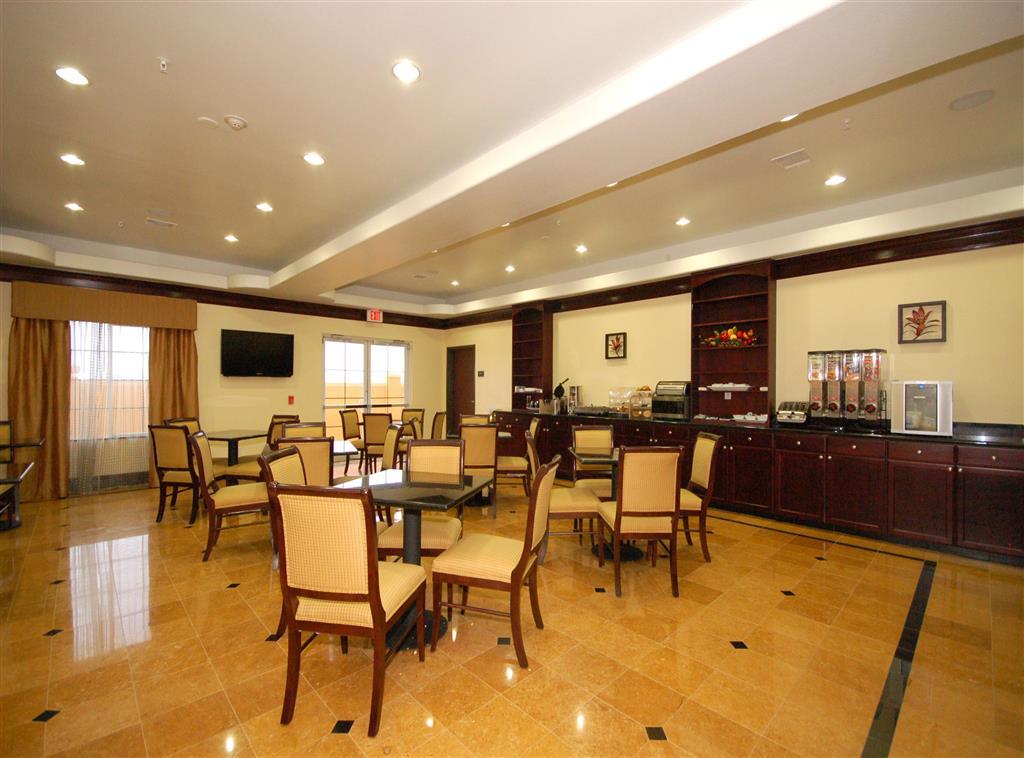 Best Western Plus Manvel מסעדה תמונה